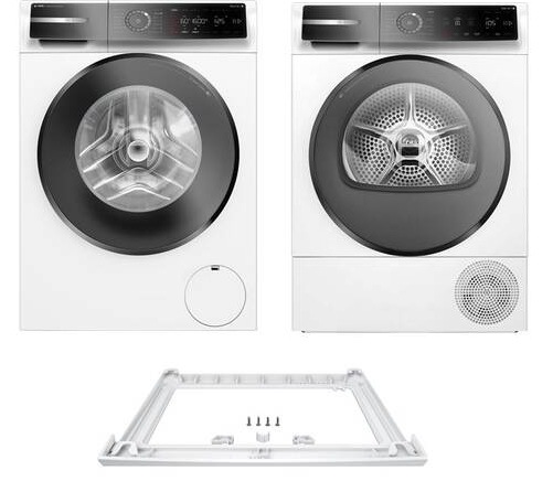Set výrobků Bosch WGB256A0CS + WQB246DNCS + WTZ27510 bílý novinka doprava zdarma