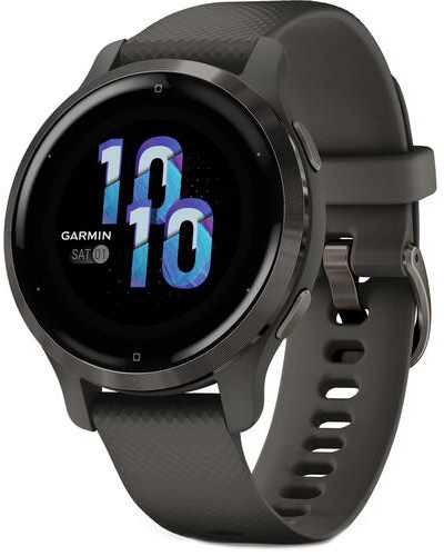 Chytré hodinky Garmin Venu 2S - Slate/Black Band