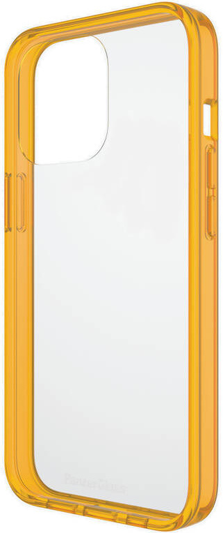 Kryt na mobil PanzerGlass ClearCaseColor na Apple iPhone 13 Pro oranžový/průhledný