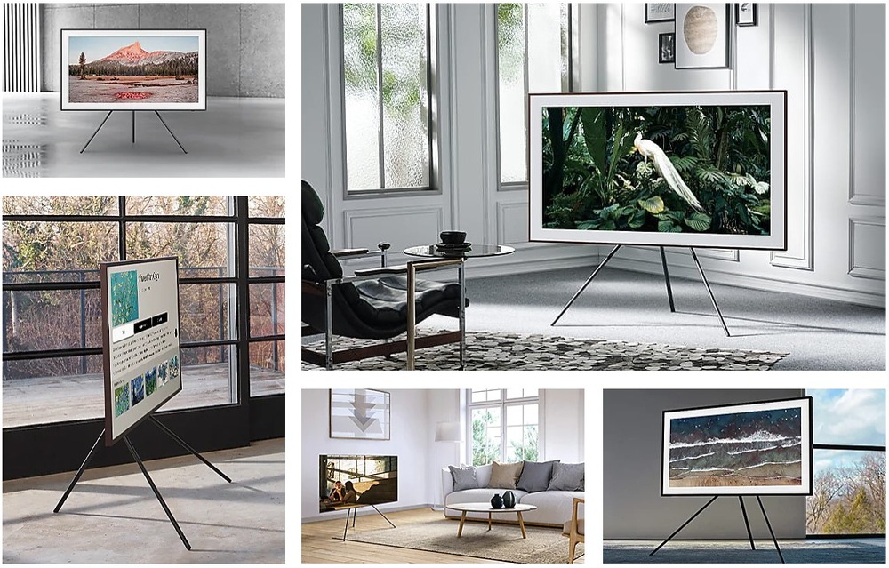 Stojan pro TV Samsung Studio (2022) pro 50-65" Q-Series, Crystal UHD a The Frame černý