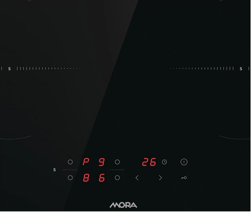 Indukční varná deska Mora VDIT 631 C černá Indukční varná deska Mora VDIT631C, vestavná