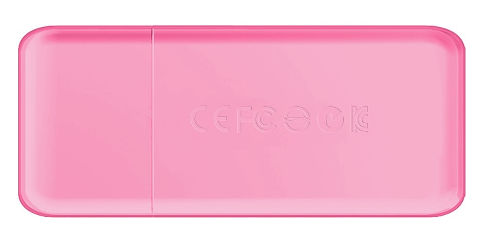 Čtečka paměťových karet Transcend RDF5, USB-A/SDHC, SDXC, microSDHC, microSDXC růžová