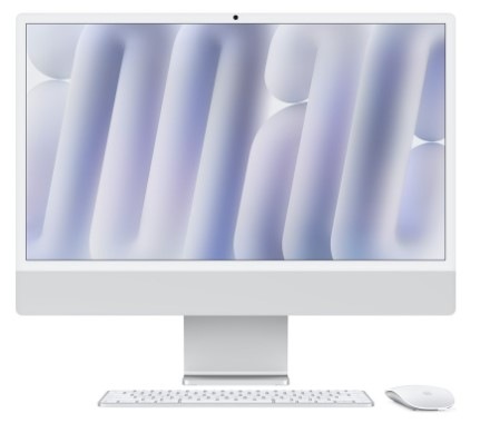 Počítač All In One Apple iMac 24" CTO M4 8× CPU 8× GPU, 24 GB, 1 TB - stříbrný CZ