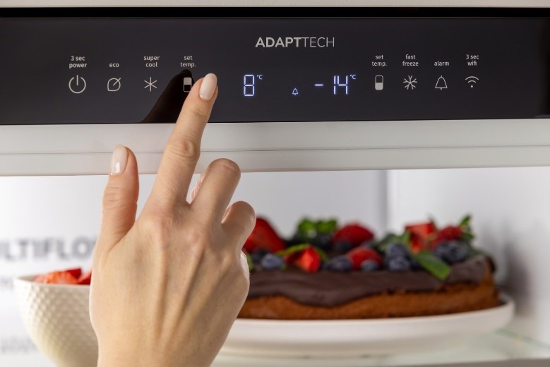 Chladnička s mrazničkou Gorenje G600 NRK61C61X4WFE nerez Gorenje chladnička NRK61C61X4WFE, nerez, elektronické ovládání