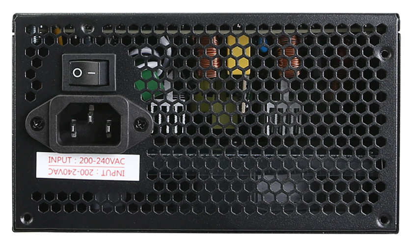 Zdroj Zalman GigaMax III 850W černý Zdroj Zalman GigaMax III 650W zezadu