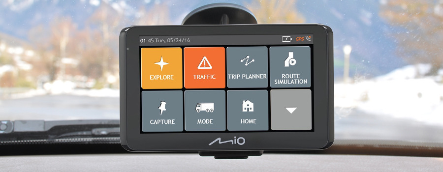 Navigační systém GPS Mio Spirit 8670 Truck/Karavan Full Europe Lifetime černá