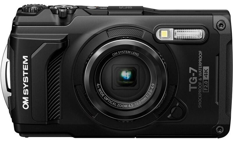 Digitální fotoaparát OM SYSTEM TG-7 černý