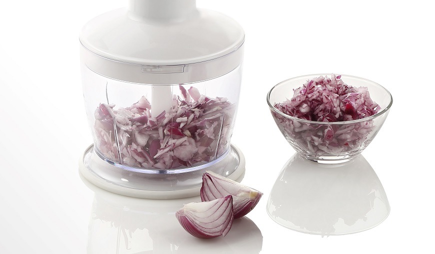 Ponorný mixér Gorenje HBC806QW bílý Tyčový mixér Gorenje HBC806QW, bílá, Nádobka se sekáčkem