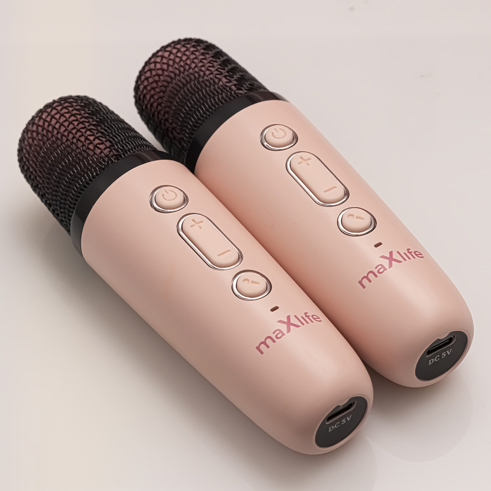 Detail Přenosný reproduktor Maxlife MXKS-200, růžový
