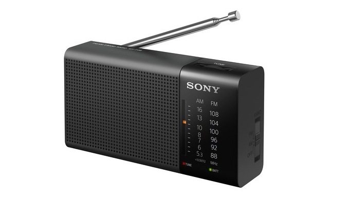 Radiopřijímač Sony ICF-P36 černý
