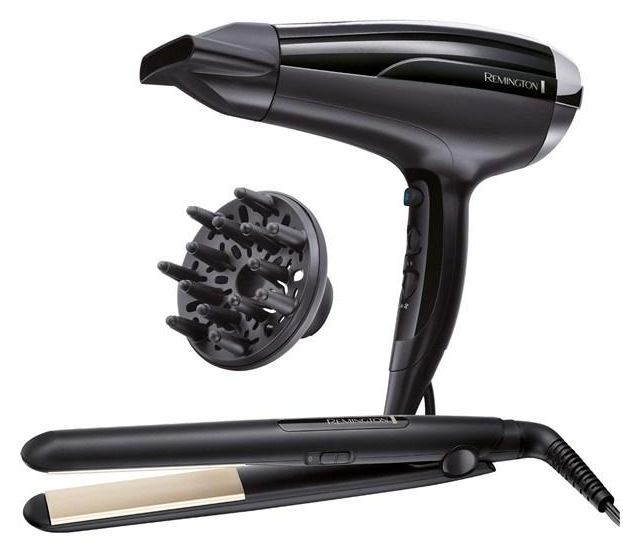 Sada fénu a žehličky na vlasy Remington Ultimate D521GP