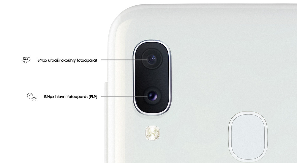 Mobilní telefon Samsung Galaxy A20e Dual SIM černý Mobilní telefon Samsung Galaxy A20e Dual SIM černý