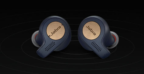 Sluchátka Jabra Elite 65t Active černá/stříbrná