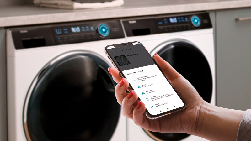 Sušička prádla Haier HD80-A3959-S bílá