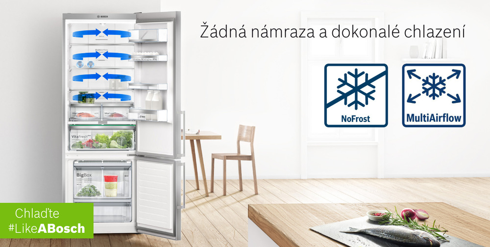 Americká lednice Bosch Serie 6 KAD93VBFP černá Americká lednice Bosch Serie 6 KAD93VBFP černá