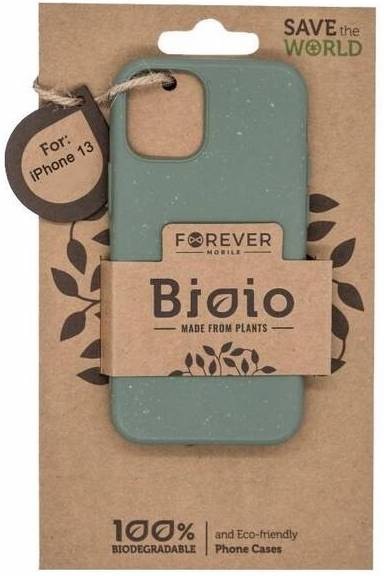 Kryt na mobil Forever Bioio na Apple iPhone 13 zelený