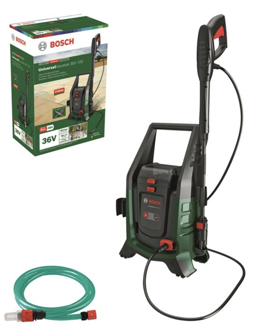 Vysokotlaký čistič Bosch UniversalAquatak 36V-100 (bez baterie)