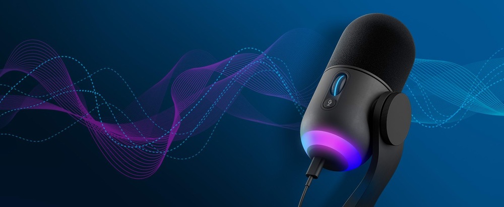 Mikrofon Logitech Yeti GX RGB s LIGHTSYNC bílý Logitech Yeti GX RGB s LIGHTSYNC, USB (988-000576)