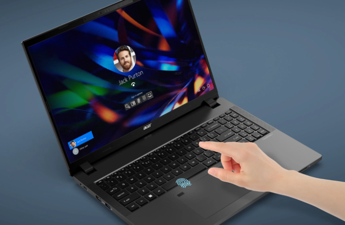 Notebook Acer TravelMate P2 16 (TMP216-51-G2-TCO-59U2) šedý