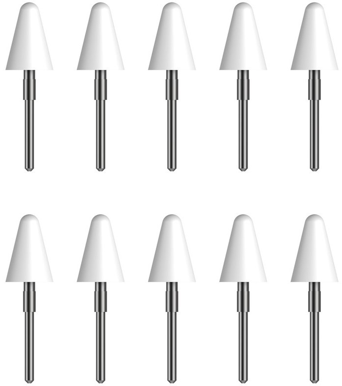 Hroty Kobo na Stylus 2, 10 ks - bílé