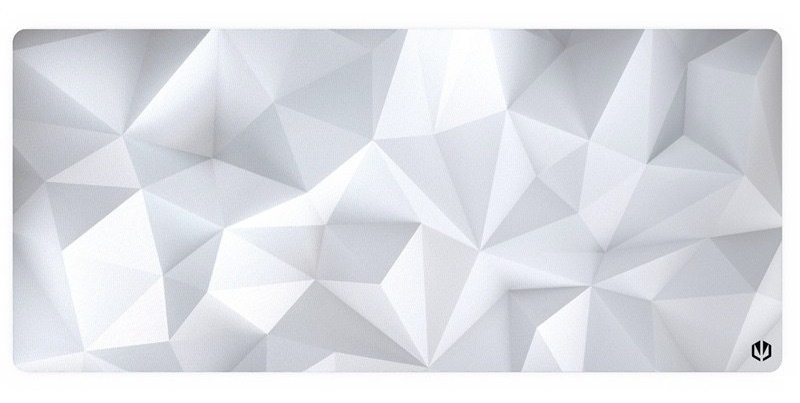 Podložka pod klávesnici a myš ENDORFY Crystal Onyx White L bílá