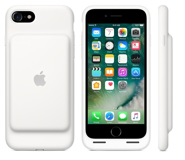 Kryt na mobil Apple Smart Battery Case pro iPhone 8/7 bílý