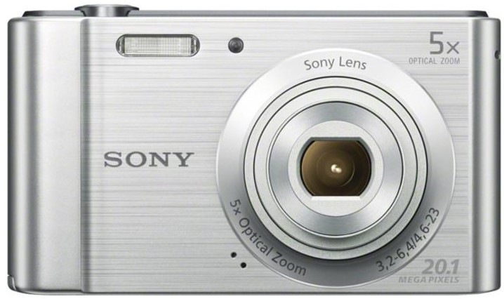 Digitální fotoaparát Sony DSC-W800S stříbrný