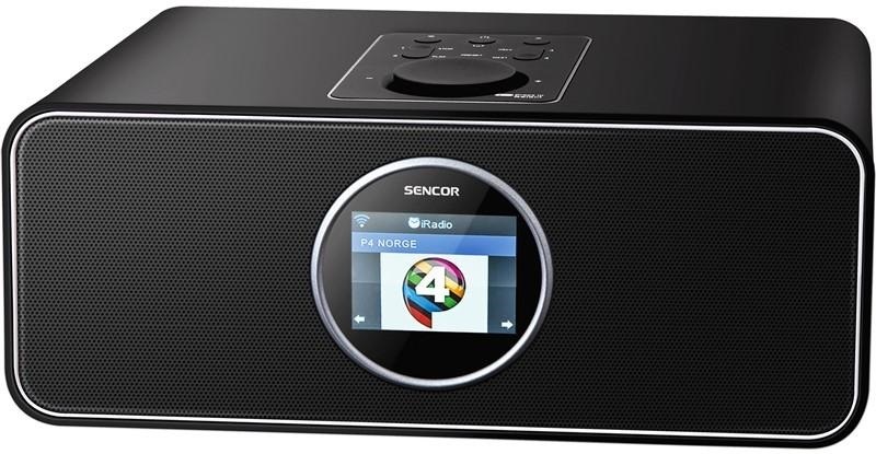 Internetový radiopřijímač s DAB+ Sencor SIR 6000WDB černý