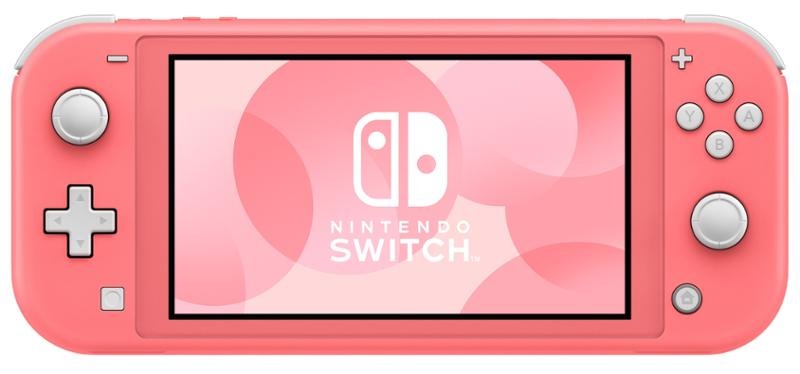 Herní konzole Nintendo Switch Lite růžová