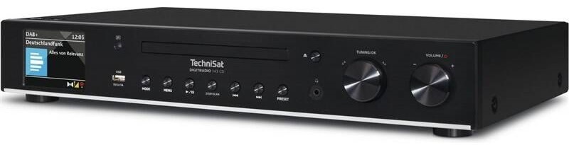 Internetový radiopřijímač s DAB+ Technisat DIGITRADIO 143 CD (V3) černý