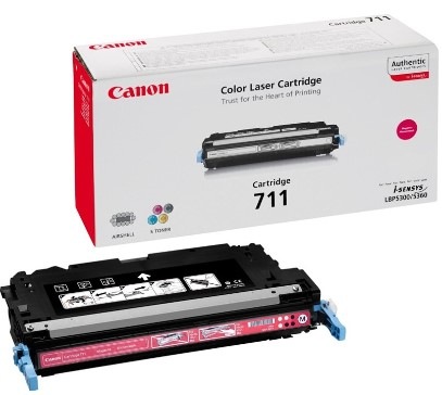 Toner Canon CRG-711M , 6000 stran purpurový