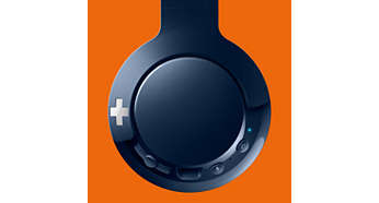 Sluchátka Philips SHB3075BL modrá Sluchátka Philips SHB3075BL modrá