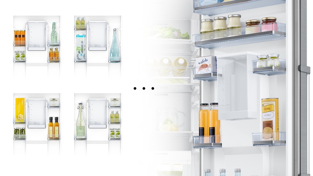 Chladnička Samsung RR39M7145S9/EF stříbrná