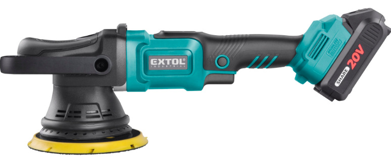 Excentrická leštička EXTOL Industrial SHARE20V 8791844 (s baterií)