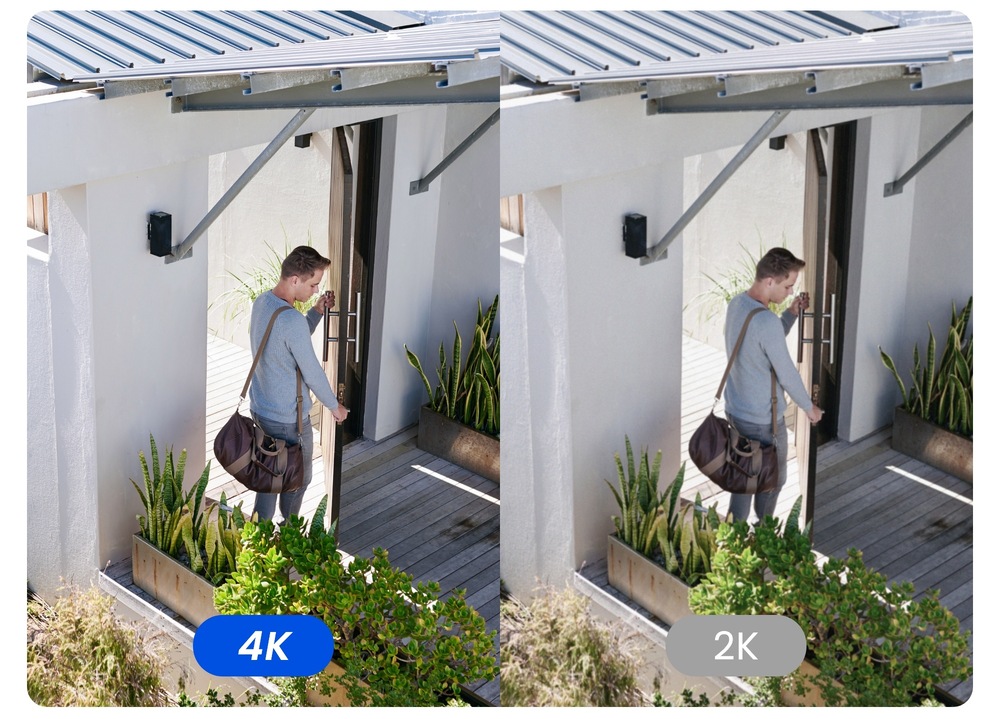 IP kamera Reolink Lumus Series E450 Wi-Fi bílá S rozlišením 4K Ultra HD zachytíte každý detail s krystalickou čistotou.
