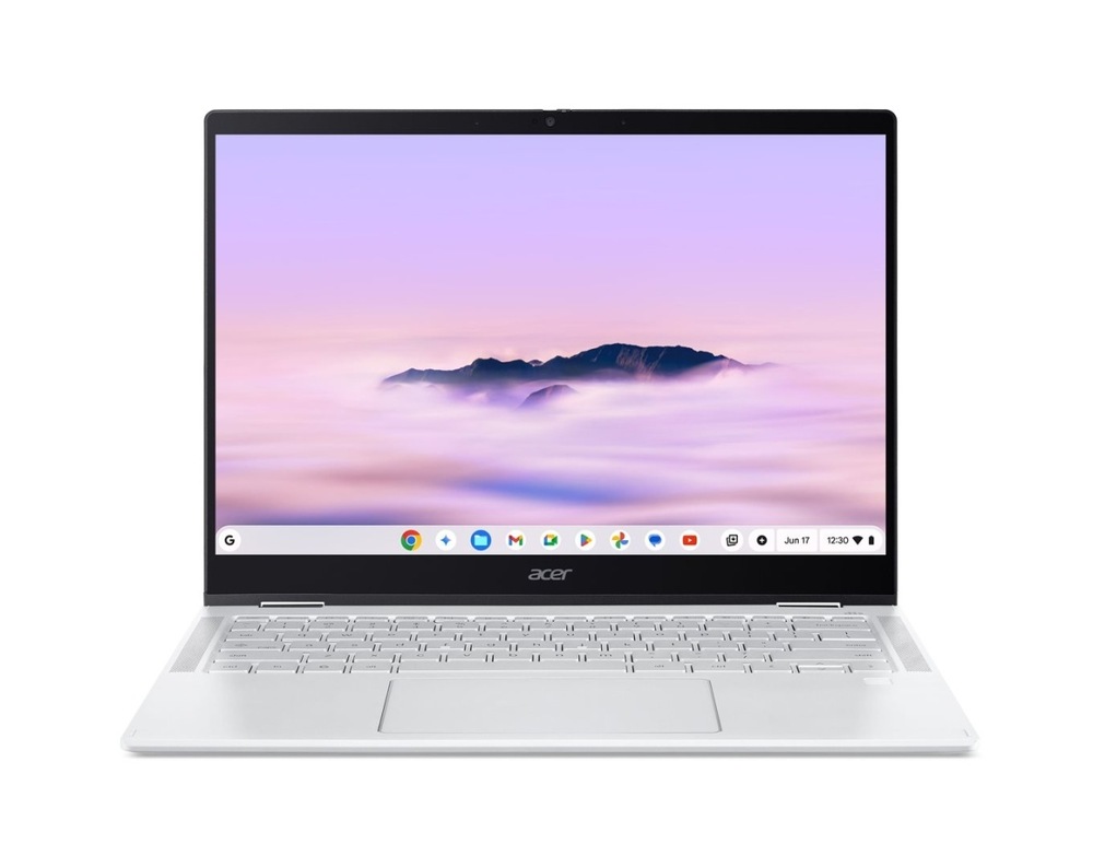 Notebook Acer Chromebook Plus Spin 514 (CP514-5HN-K65H), stříbrná