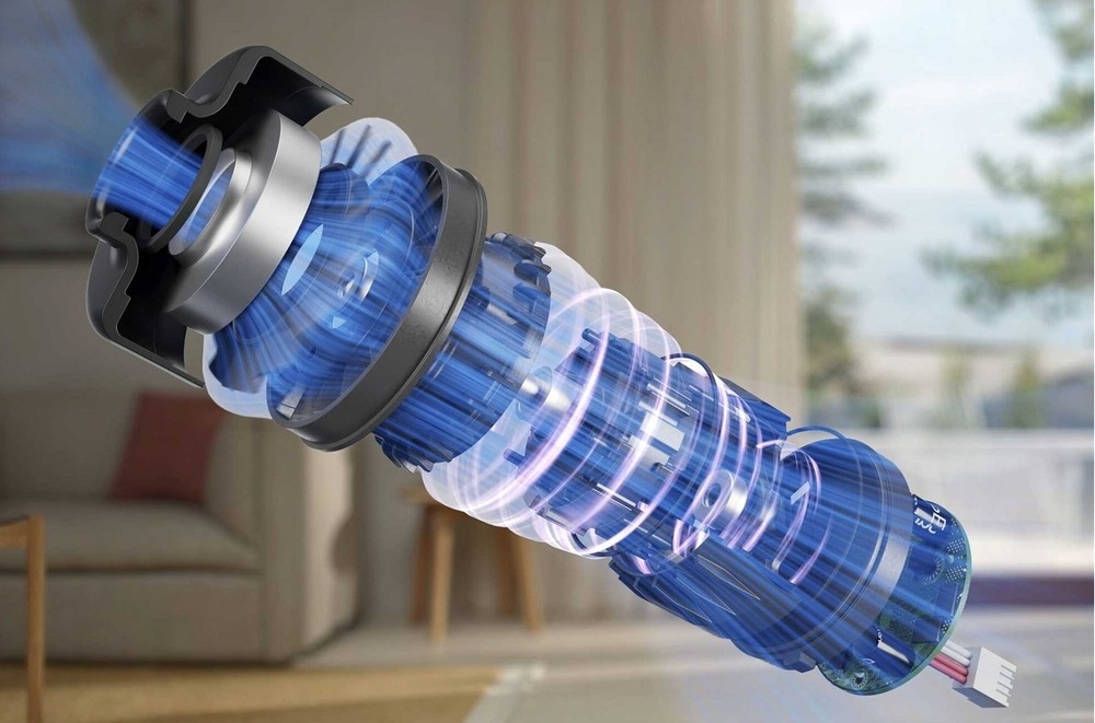 Bezkartáčová invertorová technologie motoru vysavače Electrolux série 900.