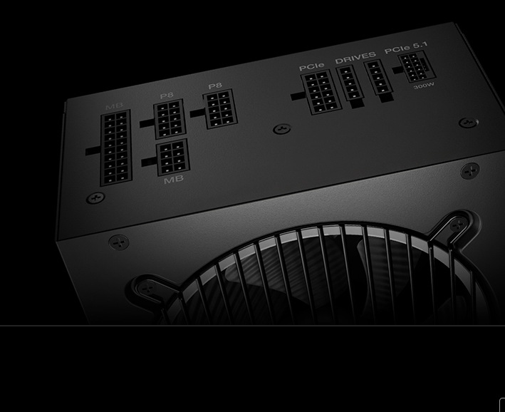 Výhodou je u be quiet! PURE POWER 13M i plně modulární kabeláž