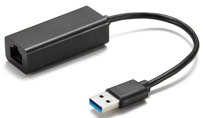 Síťová karta AQ USB 3.0/RJ45 černá