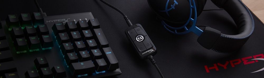 Headset HyperX Cloud Alpha S černý/modrý Headset HyperX Cloud Alpha S černý/modrý