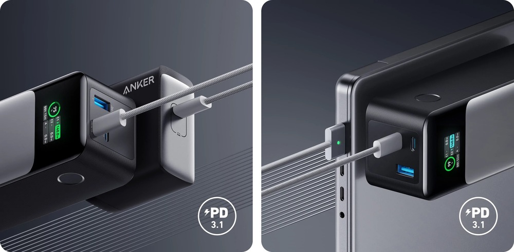 Powerbanka Anker 737 GaNPrime 140W PD 24 000mAh černá Anker 737 GaNPrime (A1289011)