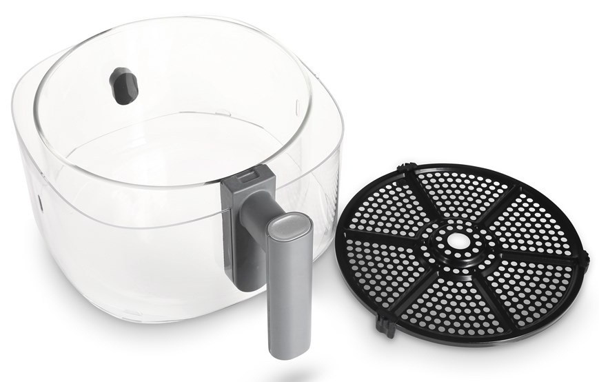 Fritéza horkovzdušná Lauben Glass&Grill Air Fryer 3in1 5500BG šedá Fritéza horkovzdušná Lauben Glass&Grill Air Fryer 3in1 5500BG šedá