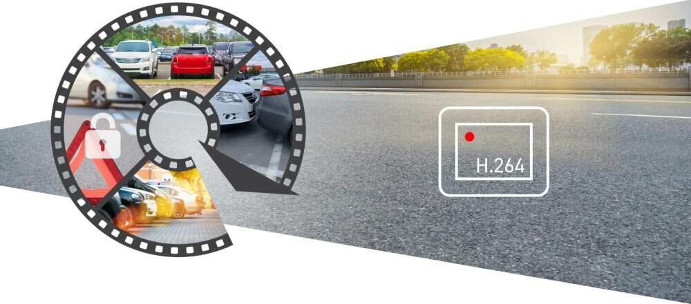 Autokamera NAVITEL AR202 NV černá Autokamera NAVITEL AR202 NV černá
