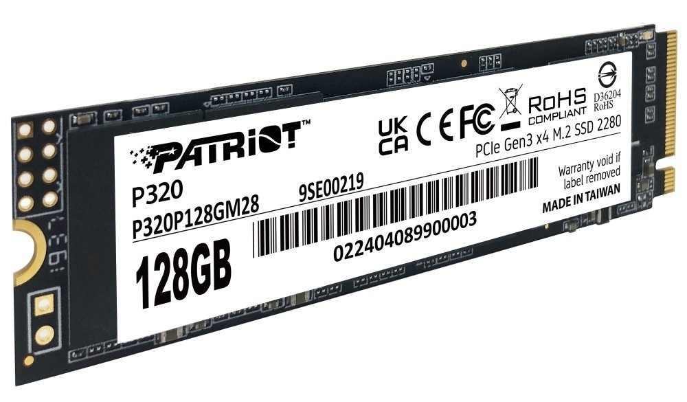 SSD Patriot P320 128GB NVMe