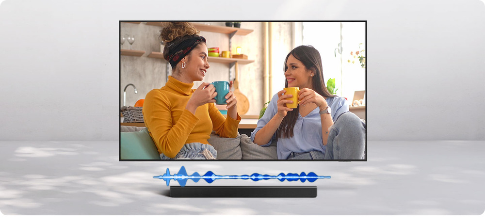 Soundbar Samsung HW-B450F černý