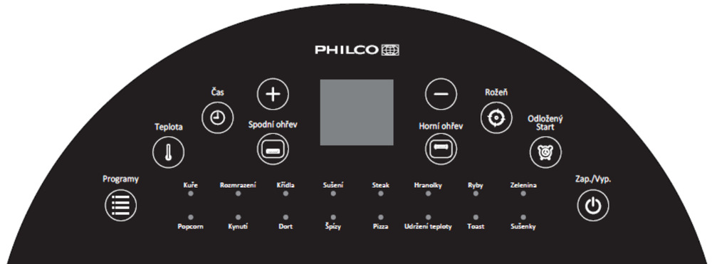 Fritéza horkovzdušná Philco PHAO 1500CZ