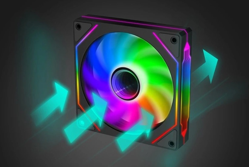 Case Evolveo Rhino černá Evolveo Rhino má čtyři předinstalované ARGB ventilátory