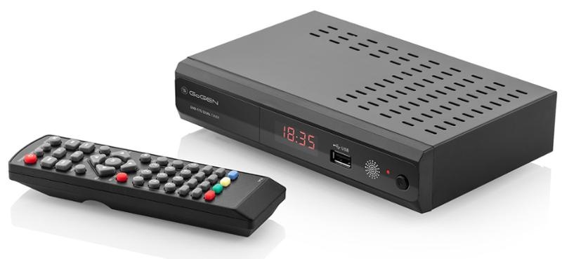 Set-top box GoGEN DVB 219 T2 DUAL černý Set-top box GoGEN DVB 219 T2 DUAL černý