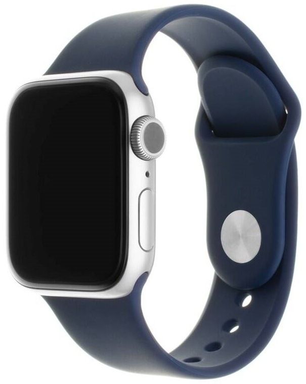 Řemínek FIXED Silicone Strap na Apple Watch 42/44/45/49 mm modrý