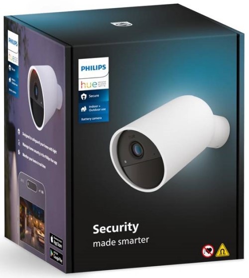 IP kamera Philips Hue Secure Cam Battery bílá IP kamera Philips Hue Secure Cam Battery - bílá
